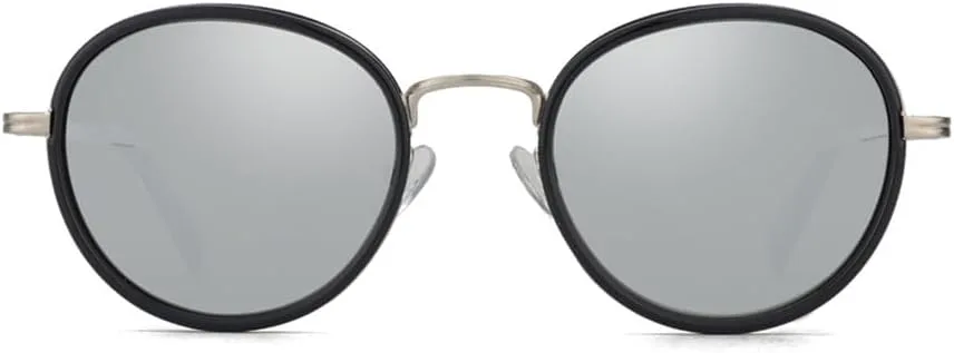 Солнцезащитные очки для мужчин, винтажные поляризованные зеркальные солнцезащитные очки для женщин, защита от УФ-излучения UV400 SZVVBKK, 001 Gray Mirror Lens
Солнцезащитные очки для мужчин, винтажные поляризованные зеркальные солнцезащитные очки для женщин, защита от УФ-излучения UV400 SZVVBKK, 001 Gray Mirror Lens