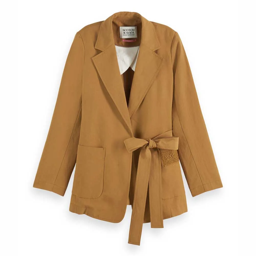 Блейзер Scotch & Soda 177605, коричневый
Блейзер Scotch & Soda 177605, коричневый