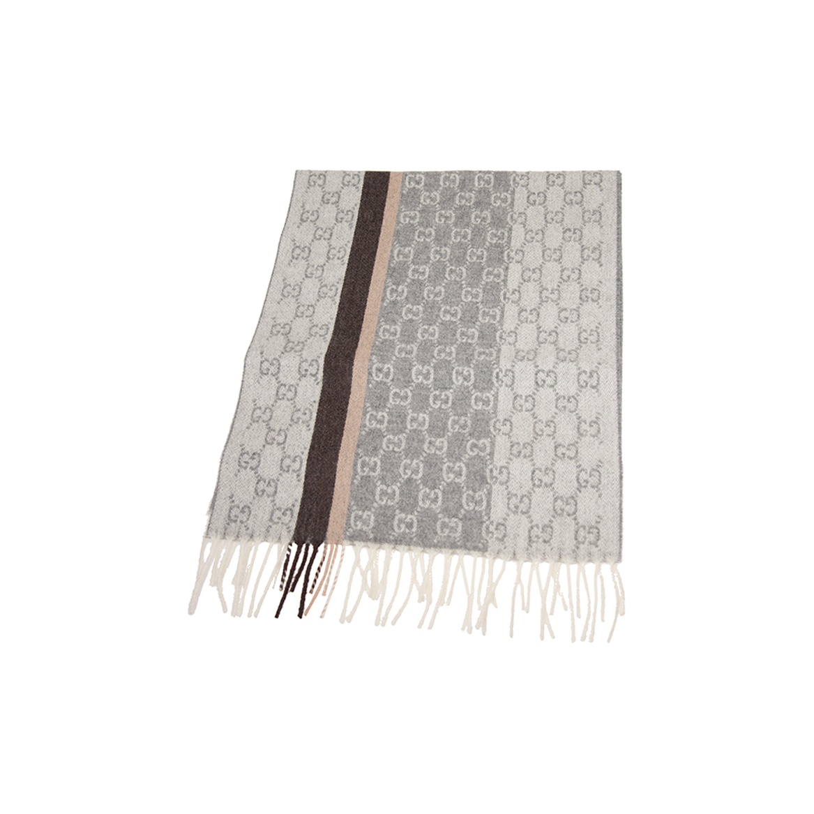 Шарф с логотипом Gg GUCCI, светло-серый
Шарф с логотипом Gg GUCCI, светло-серый
