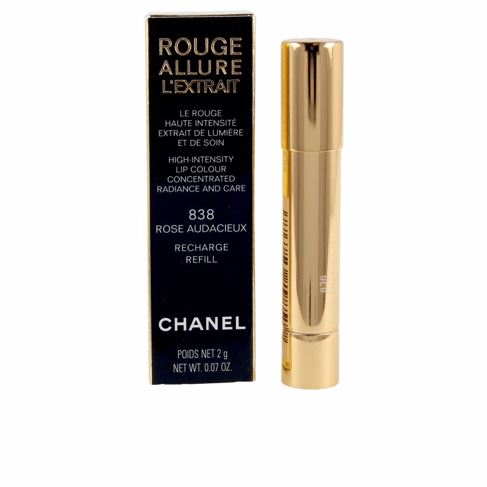 Губная помада Rouge allure l’extrait lipstick recharge Chanel, 1 шт, rose audacieux-838
Губная помада Rouge allure l’extrait lipstick recharge Chanel, 1 шт, rose audacieux-838