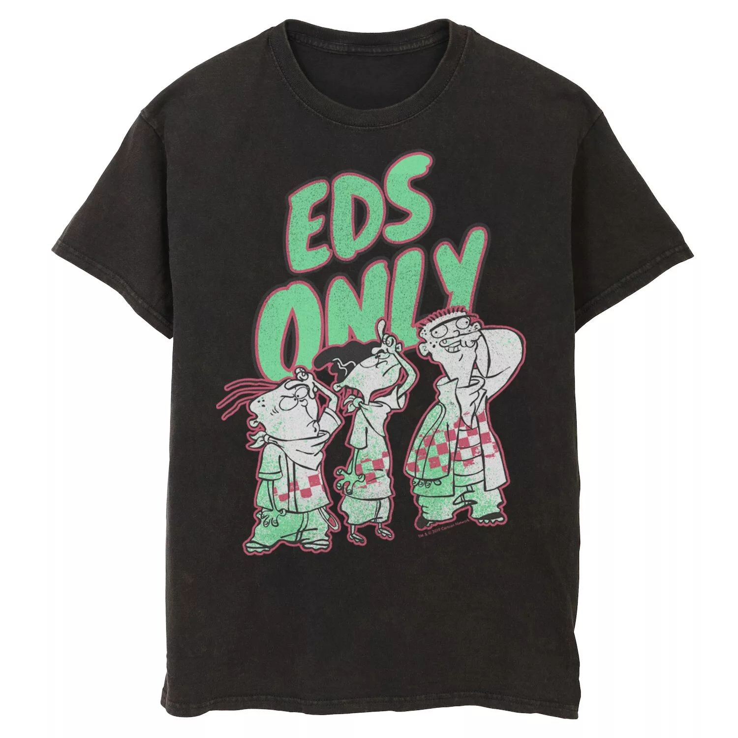 Мужская футболка Ed, Edd n Eddy Eds Only Portrait Licensed Character, черный
Мужская футболка Ed, Edd n Eddy Eds Only Portrait Licensed Character, черный