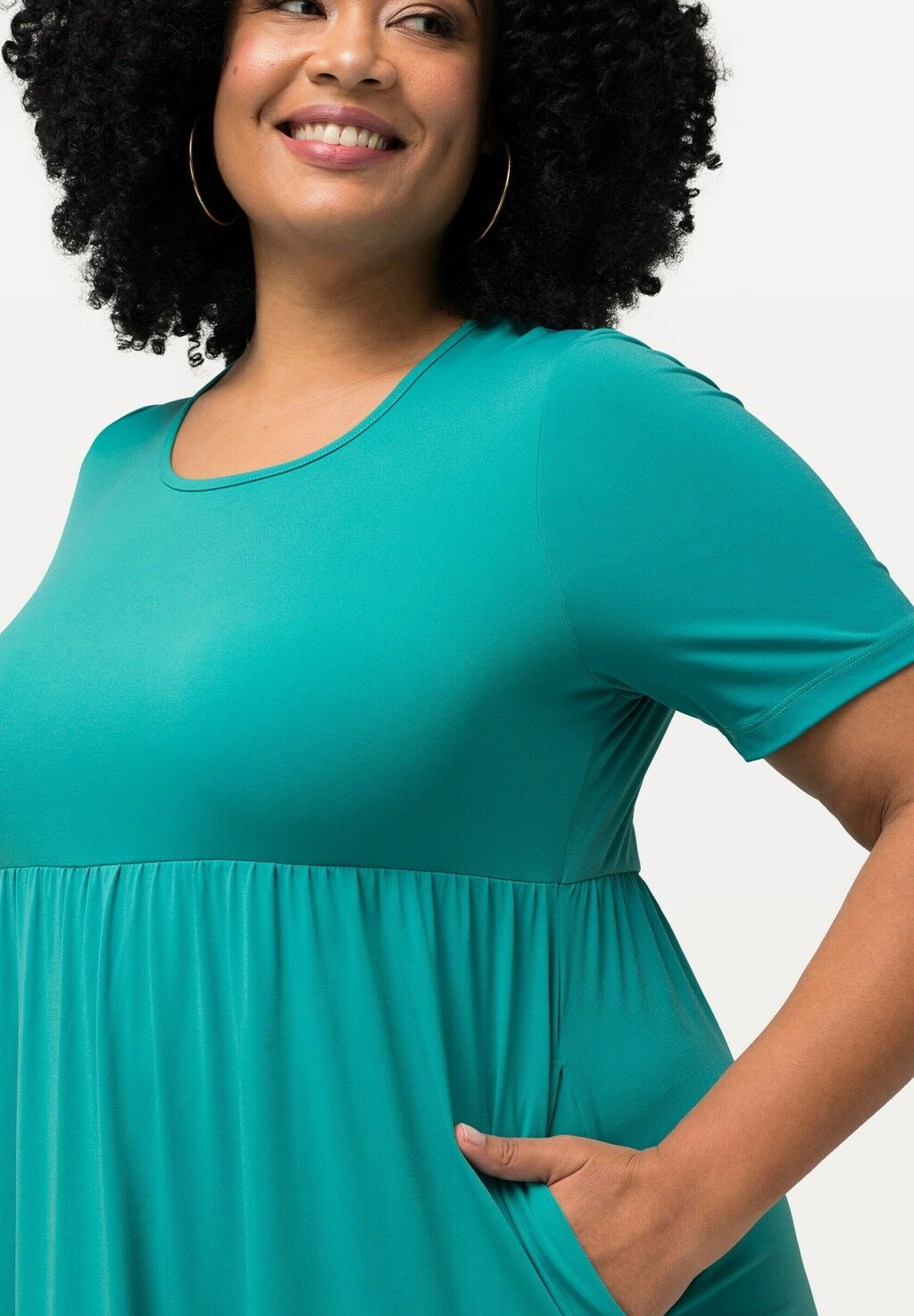 Дневное платье Ulla Popken, бирюзовый
Дневное платье Ulla Popken, бирюзовый