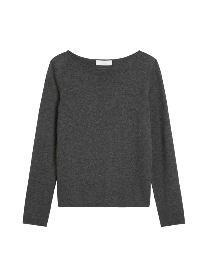 Marc O'Polo Обычный тонкий вязаный свитер меланжевого цвета темно-серого оттенка
Marc O'Polo Обычный тонкий вязаный свитер меланжевого цвета темно-серого оттенка