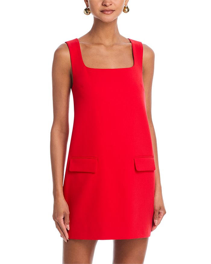 Мини-платье с квадратным вырезом Whisper FRENCH CONNECTION, красный
Мини-платье с квадратным вырезом Whisper FRENCH CONNECTION, красный