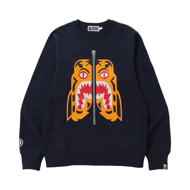 Свитер BAPE Tiger Crewneck, Navy
Свитер BAPE Tiger Crewneck, Navy