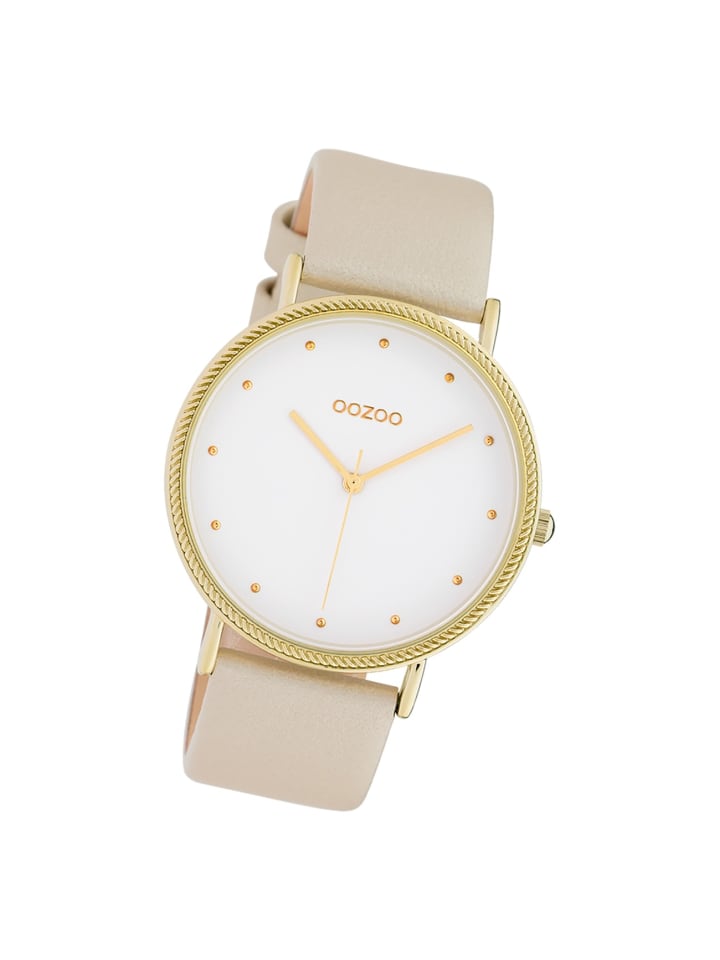 Аналоговые наручные часы Oozoo Timepieces, светло-коричневые, большие (примерно 40 мм)
Аналоговые наручные часы Oozoo Timepieces, светло-коричневые, большие (примерно 40 мм)