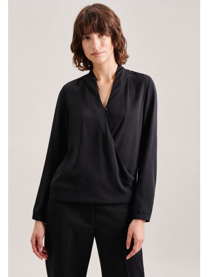 Блуза Seidensticker Regular, черный
Блуза Seidensticker Regular, черный