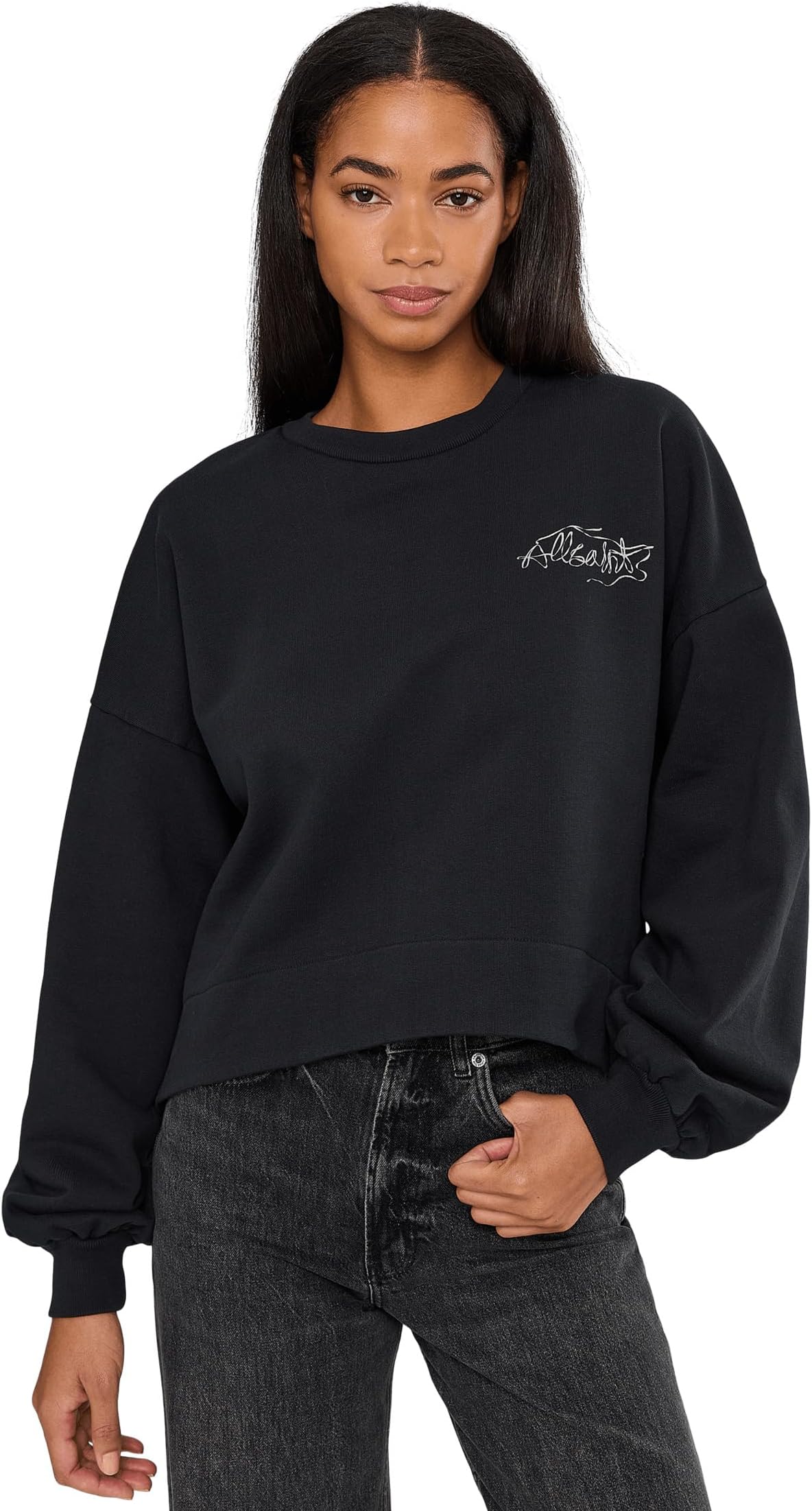 Женская кофта Reel Lila AllSaints, Washed Black
Женская кофта Reel Lila AllSaints, Washed Black