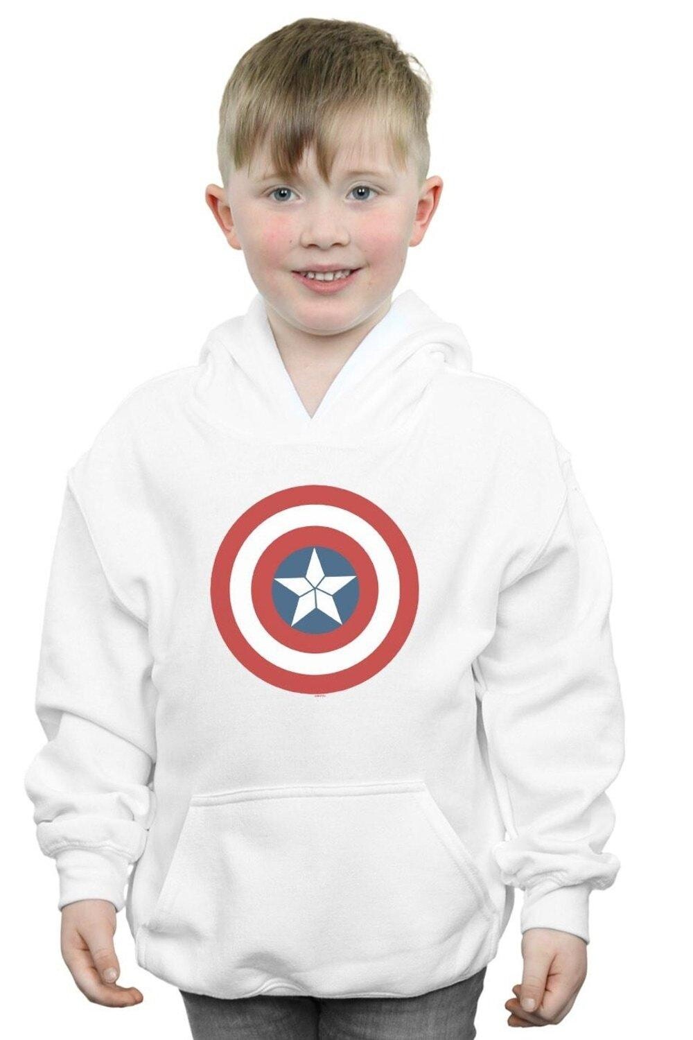 Толстовка со щитом Капитана Америки времен Гражданской войны Marvel, белый
Толстовка со щитом Капитана Америки времен Гражданской войны Marvel, белый