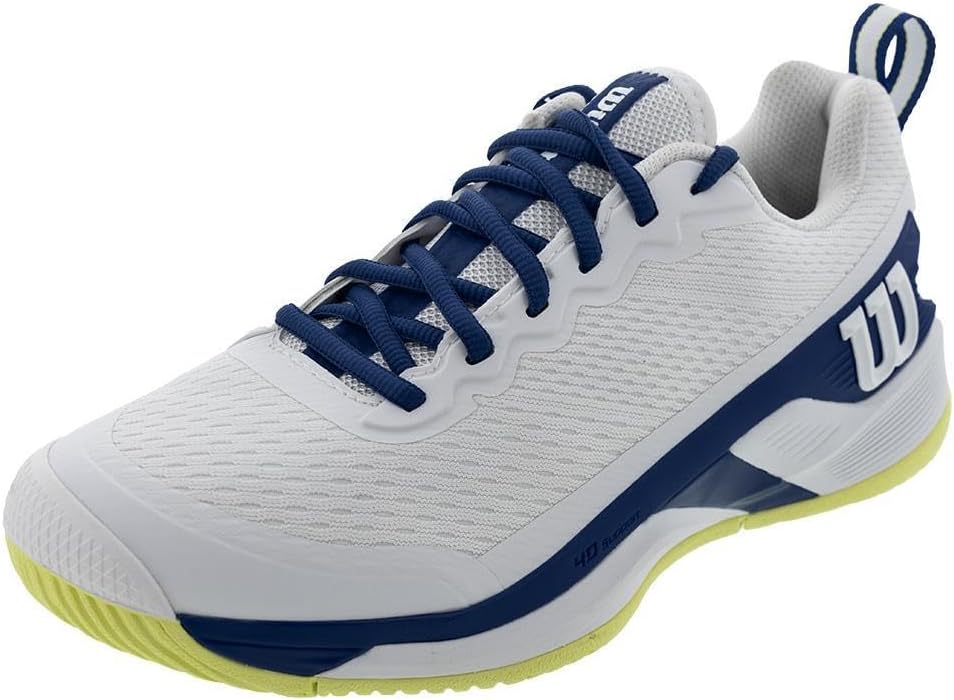 Мужские теннисные кроссовки Wilson Rush Pro 4.5, белый/синий
Мужские теннисные кроссовки Wilson Rush Pro 4.5, белый/синий