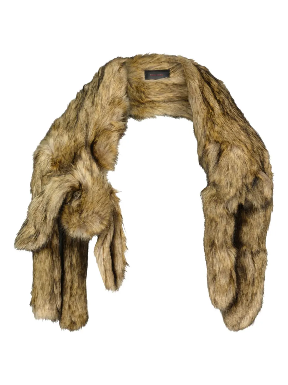 Шарф из заячьего меха Simone Rocha, коричневый
Шарф из заячьего меха Simone Rocha, коричневый