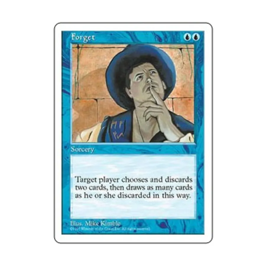 CCG Забудь (R), MTG - 5th Edition
CCG Забудь (R), MTG - 5th Edition