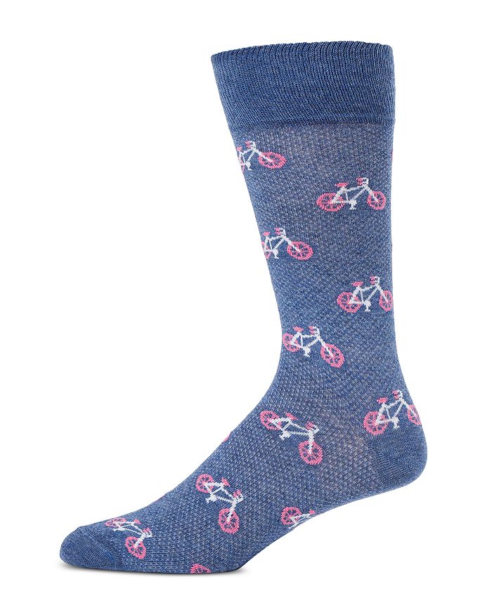 Хлопковые и нейлоновые велосипедные носки пике - эксклюзив The Men's Store at Bloomingdale's, синий
Хлопковые и нейлоновые велосипедные носки пике - эксклюзив The Men's Store at Bloomingdale's, синий