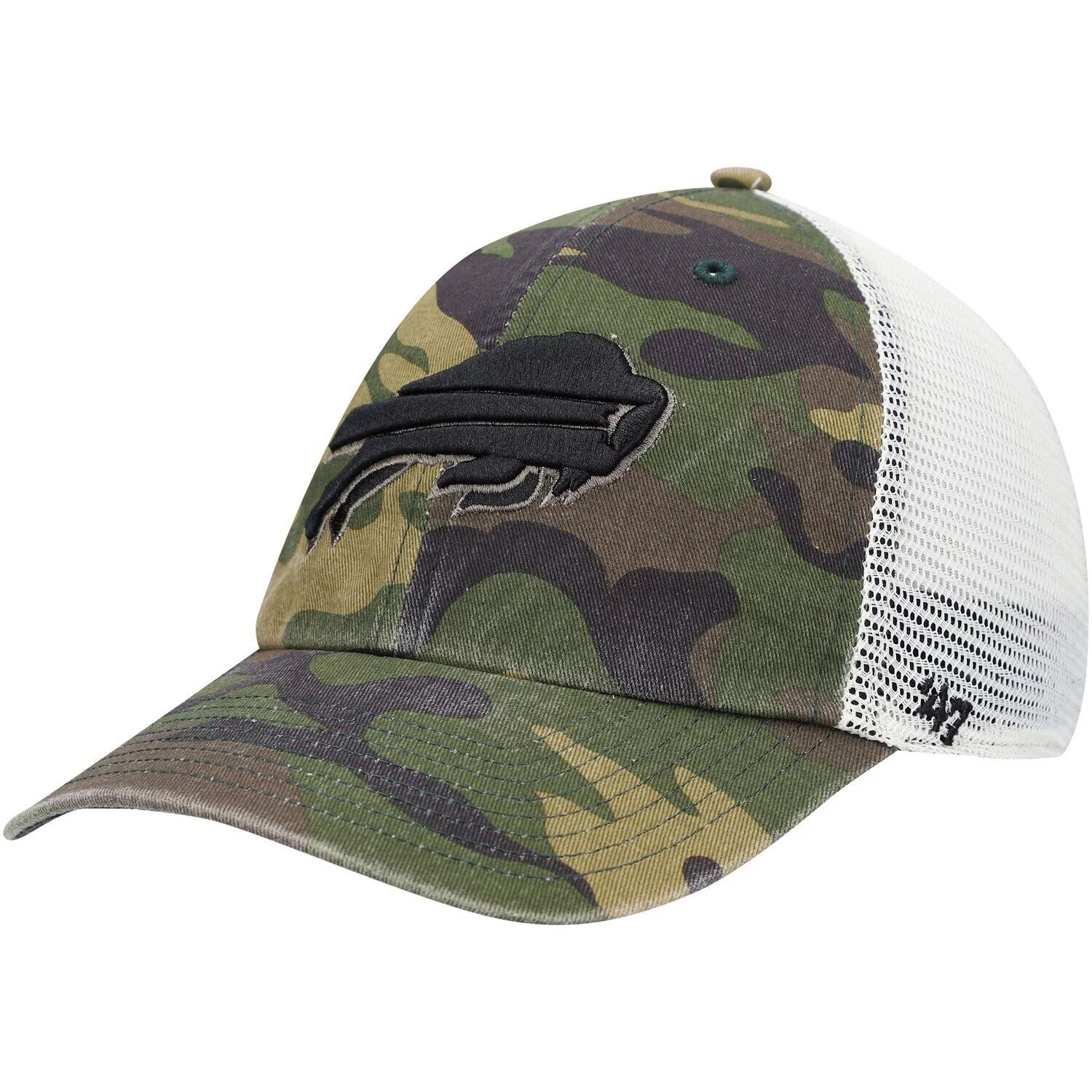 Мужская кепка Snapback с камуфляжным принтом '47 Buffalo Bills Branson MVP Trucker Snapback
Мужская кепка Snapback с камуфляжным принтом '47 Buffalo Bills Branson MVP Trucker Snapback