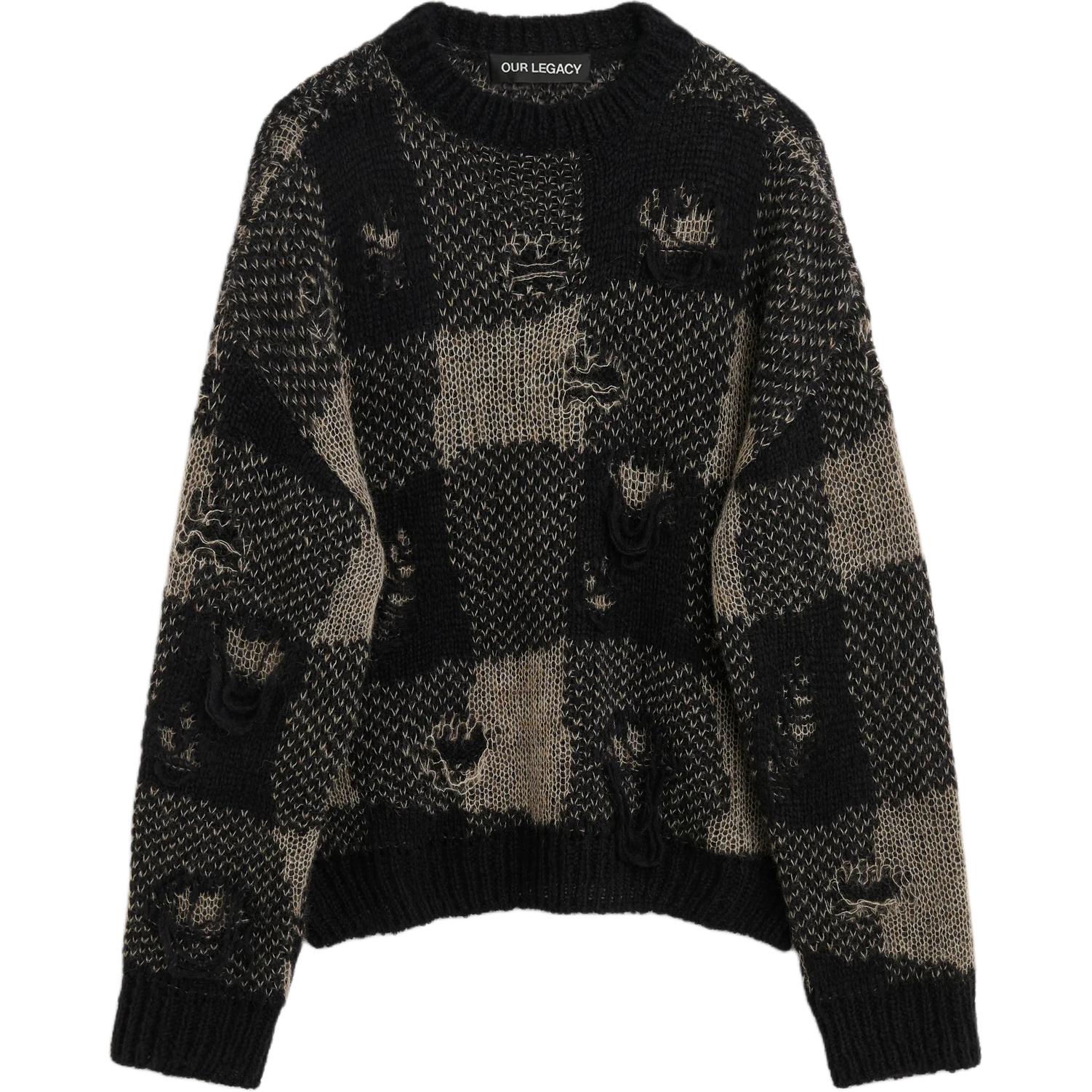 Свитер Sonar Roundneck Destructive Gingham OUR LEGACY, черный
Свитер Sonar Roundneck Destructive Gingham OUR LEGACY, черный