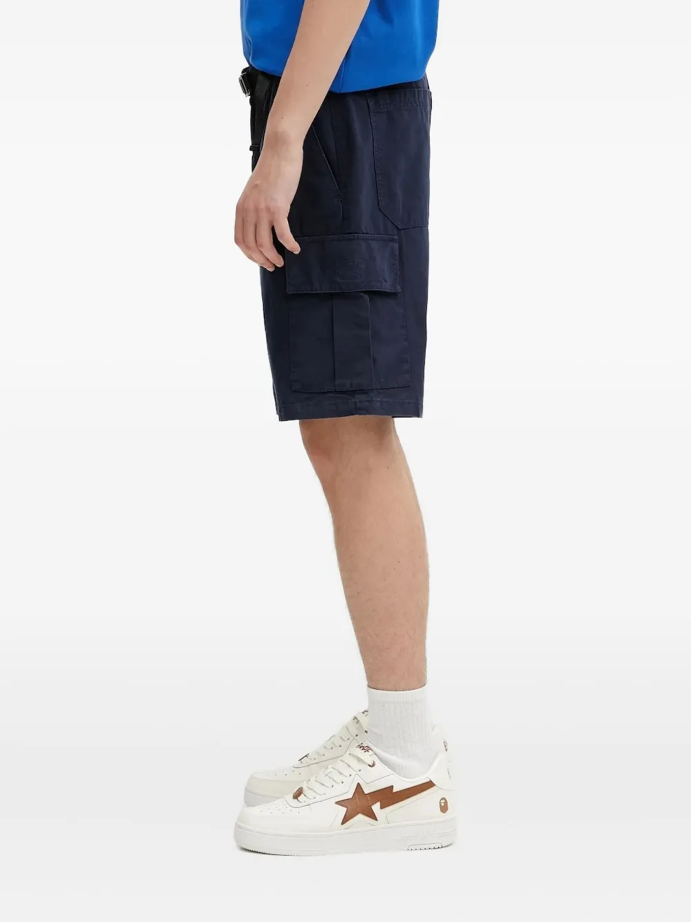 Шорты с поясом и карманами-карго Barbour, синий
Шорты с поясом и карманами-карго Barbour, синий