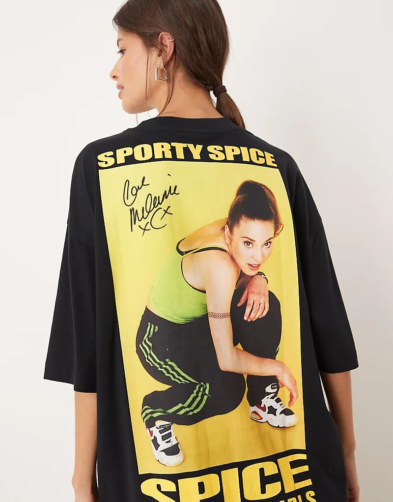 Футболка ASOS DESIGN свободного кроя со спортивным принтом Spice Girls черного цвета
Футболка ASOS DESIGN свободного кроя со спортивным принтом Spice Girls черного цвета