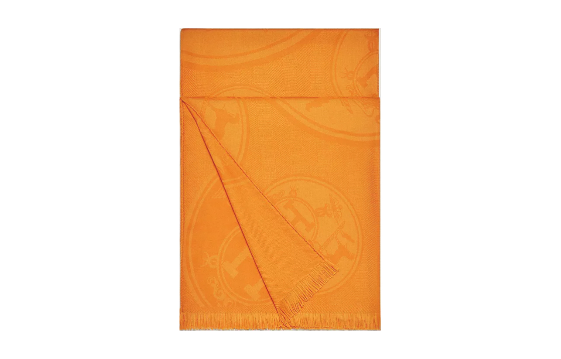 HERMES Вязаный шарф с печатью коллекции книг женский золотой, Gold
HERMES Вязаный шарф с печатью коллекции книг женский золотой, Gold