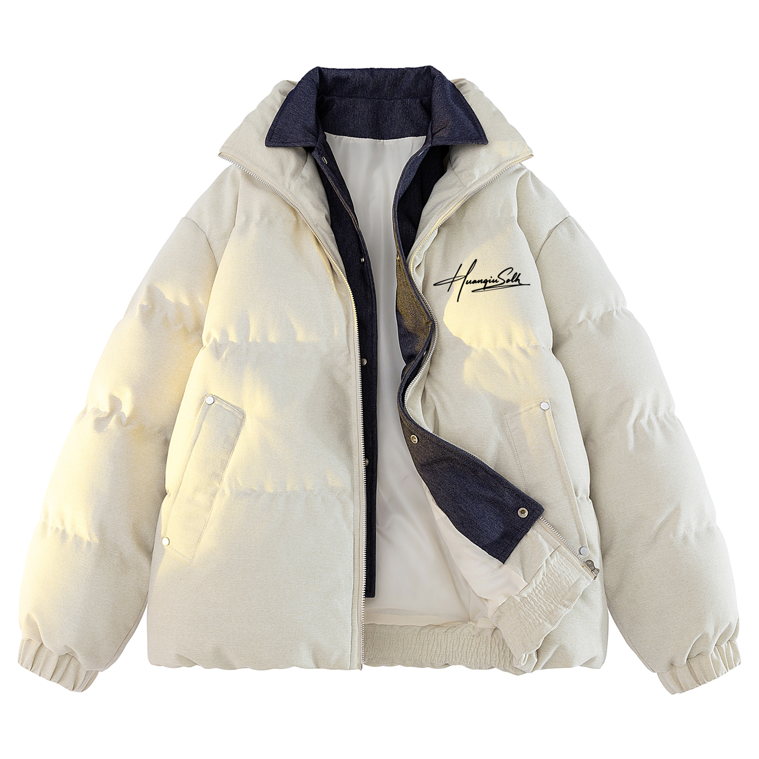 Пуховик Unisex Hooded Thickened HUANQIU, экрю
Пуховик Unisex Hooded Thickened HUANQIU, экрю