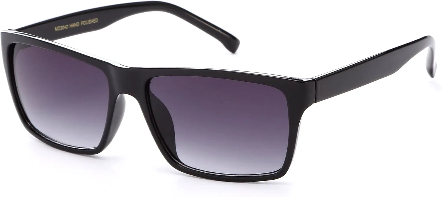 Newbee Fashion - "Preview" Модные квадратные солнцезащитные очки с двухцветным дизайном дужек и защитой от УФ-излучения UV 400 Newbee Fashion Sunglasses, Black L
Newbee Fashion - "Preview" Модные квадратные солнцезащитные очки с двухцветным дизайном дужек и защитой от УФ-излучения UV 400 Newbee Fashion Sunglasses, Black L