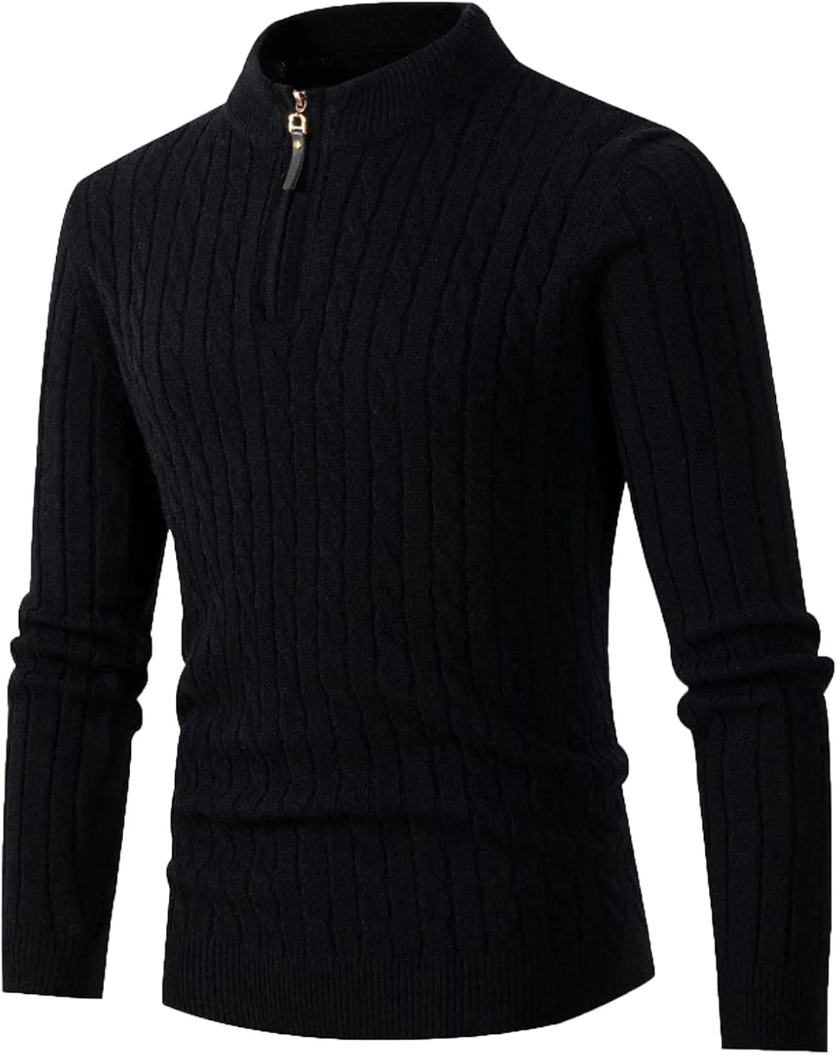 Свитер мужской с длинным рукавом, полуводолазка, четверть-молния, slim fit, рифленая вязка
Свитер мужской с длинным рукавом, полуводолазка, четверть-молния, slim fit, рифленая вязка
