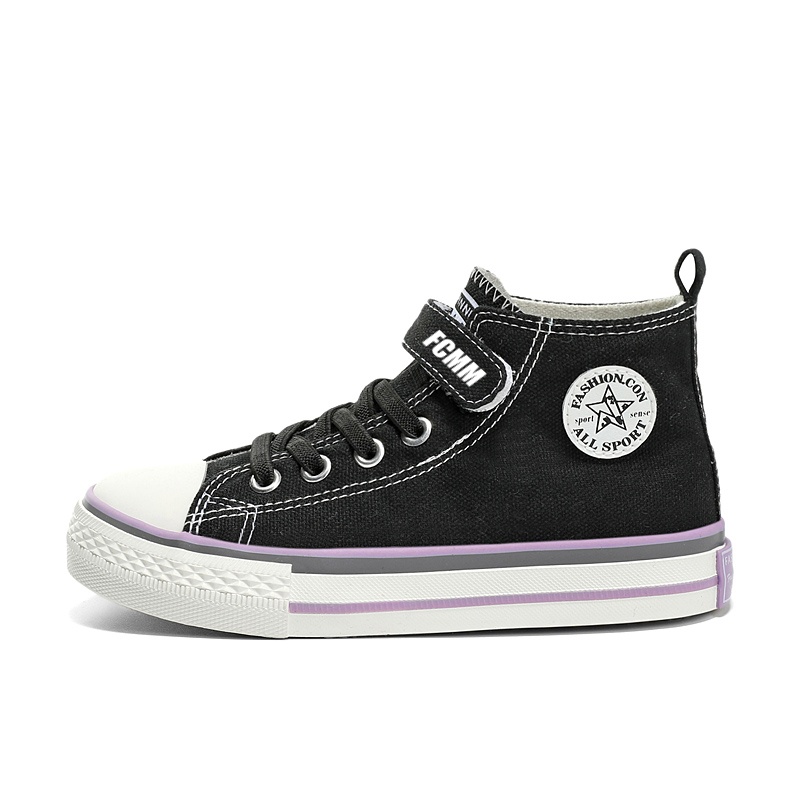 Дышащие высокие повседневные кроссовки для детей FCMM, черный
Дышащие высокие повседневные кроссовки для детей FCMM, черный