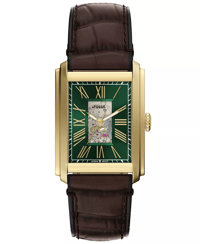 Мужские часы Carraway Automatic с коричневым крокодиловым ремешком, 30mm Fossil
Мужские часы Carraway Automatic с коричневым крокодиловым ремешком, 30mm Fossil