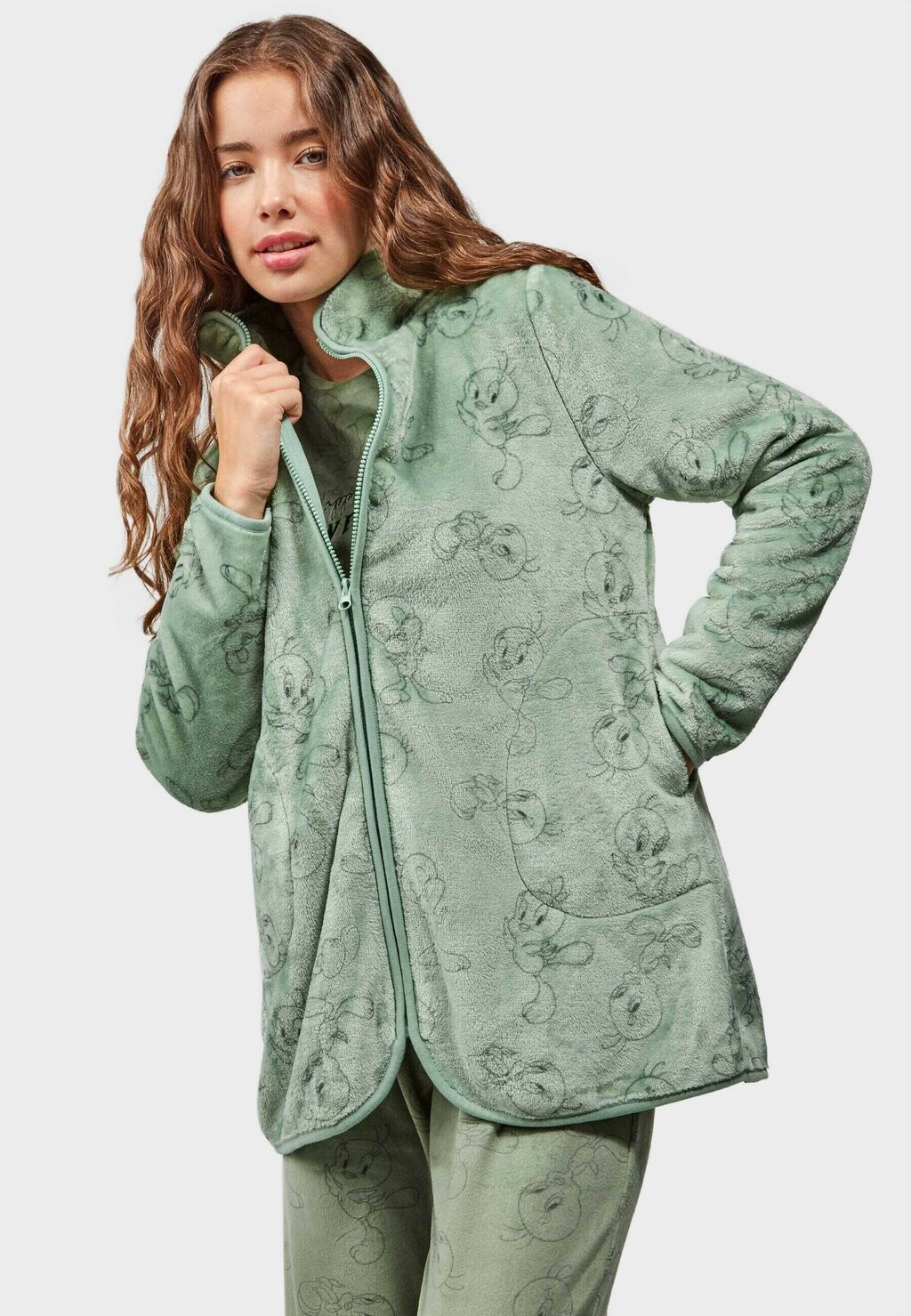 Флисовая куртка Gisela, зеленый 
Флисовая куртка Gisela, зеленый