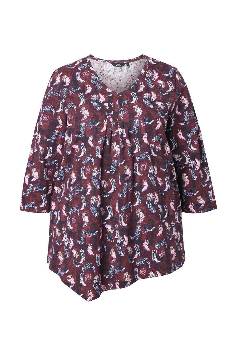 Блуза Ulla Popken, фиолетовый
Блуза Ulla Popken, фиолетовый