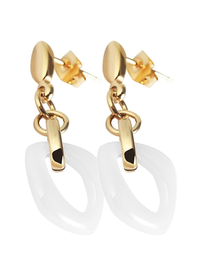 Adeliás Женские серьги - серьги-гвоздики из нержавеющей стали в золотом исполнении
Adeliás Женские серьги - серьги-гвоздики из нержавеющей стали в золотом исполнении