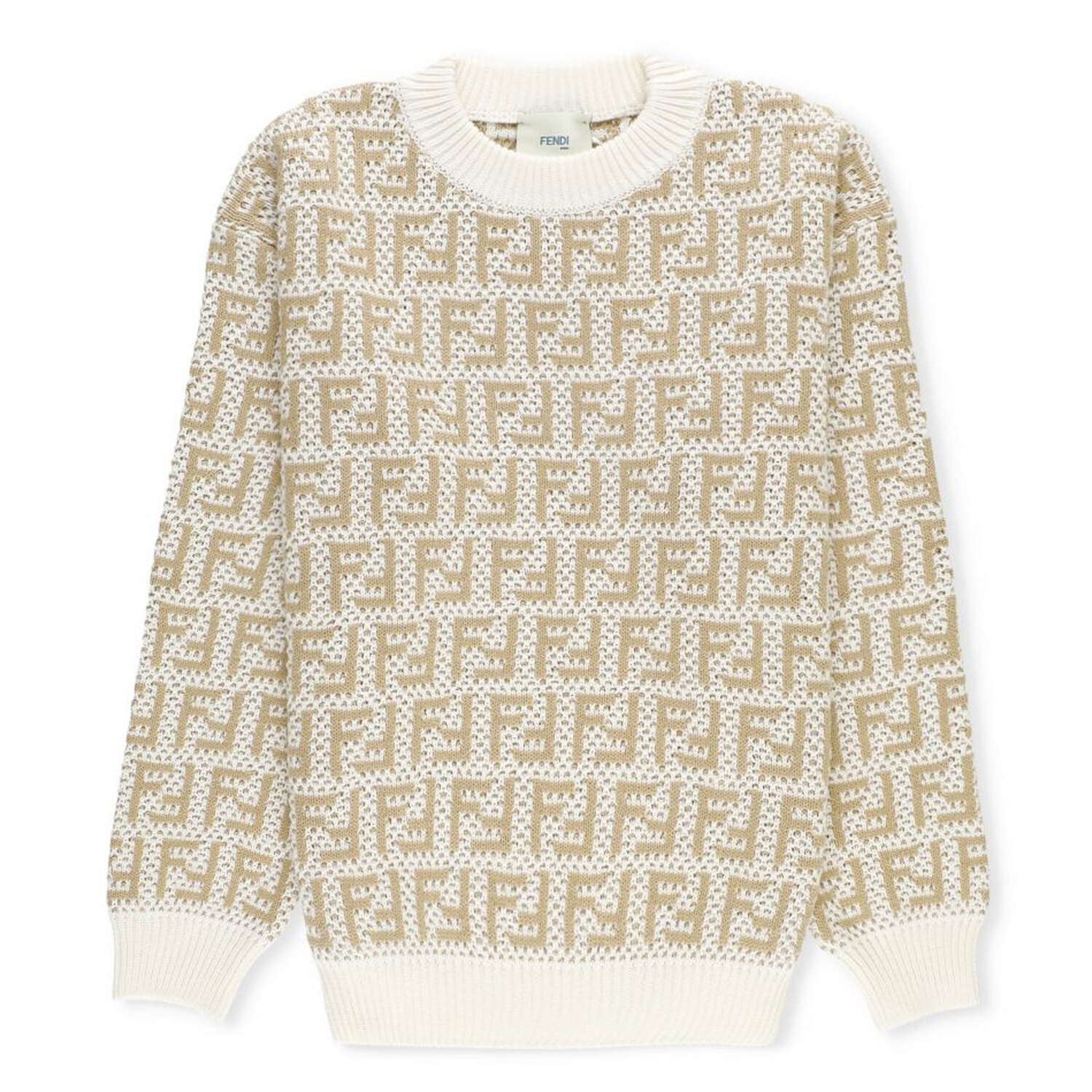 Детский свитер FENDI, бежевый
Детский свитер FENDI, бежевый
