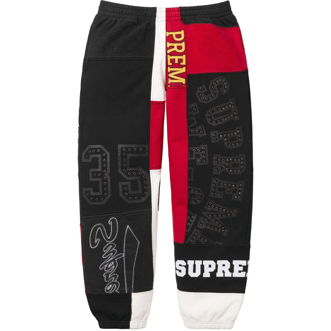 Патчворк спортивные штаны SS25 Supreme, черный
Патчворк спортивные штаны SS25 Supreme, черный