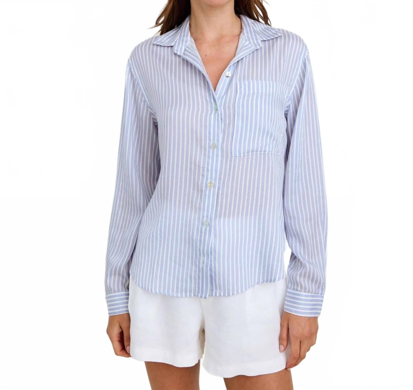 Рубашка с разрезом на спине в стиле Прованс Bella Dahl, Provence
Рубашка с разрезом на спине в стиле Прованс Bella Dahl, Provence