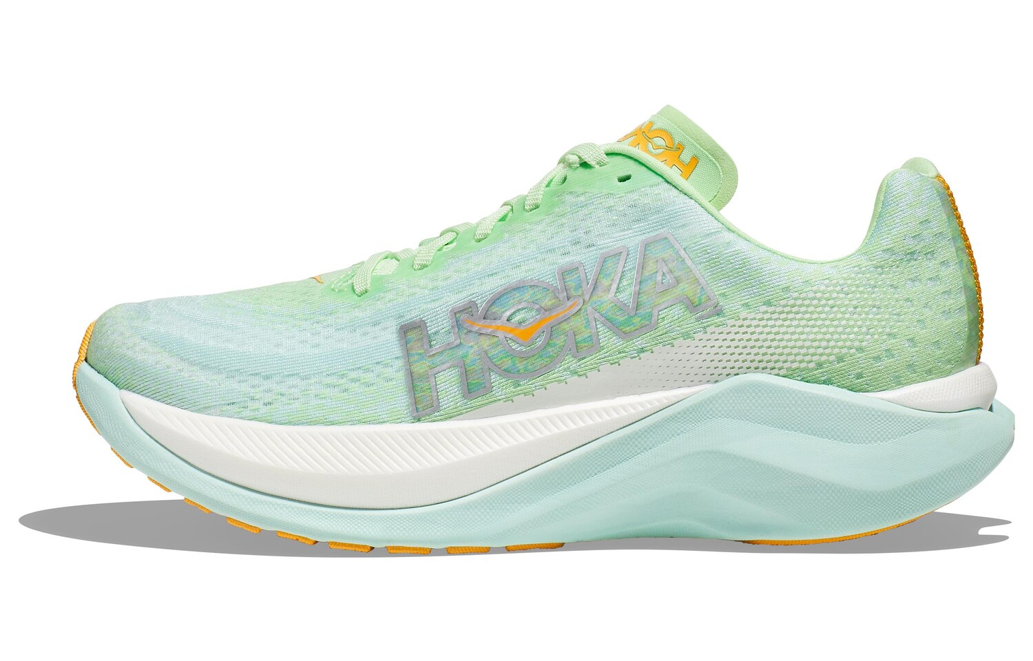 Кроссовки HOKA ONE ONE Mach X Lime Glow Sunlit Ocean Women's 
Кроссовки HOKA ONE ONE Mach X Lime Glow Sunlit Ocean Women's