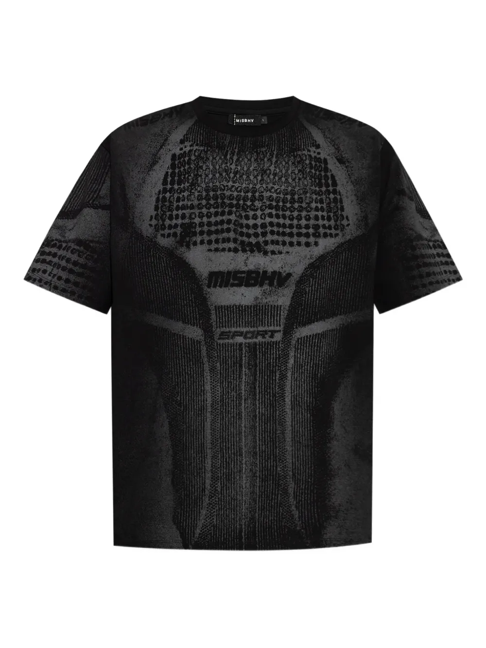 Футболка с фактурным принтом Misbhv, черный
Футболка с фактурным принтом Misbhv, черный