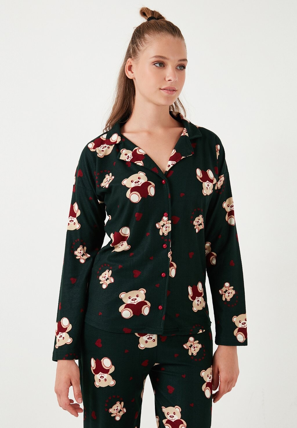 Пижамный комплект REGULAR FIT SET LELA, зеленый
Пижамный комплект REGULAR FIT SET LELA, зеленый