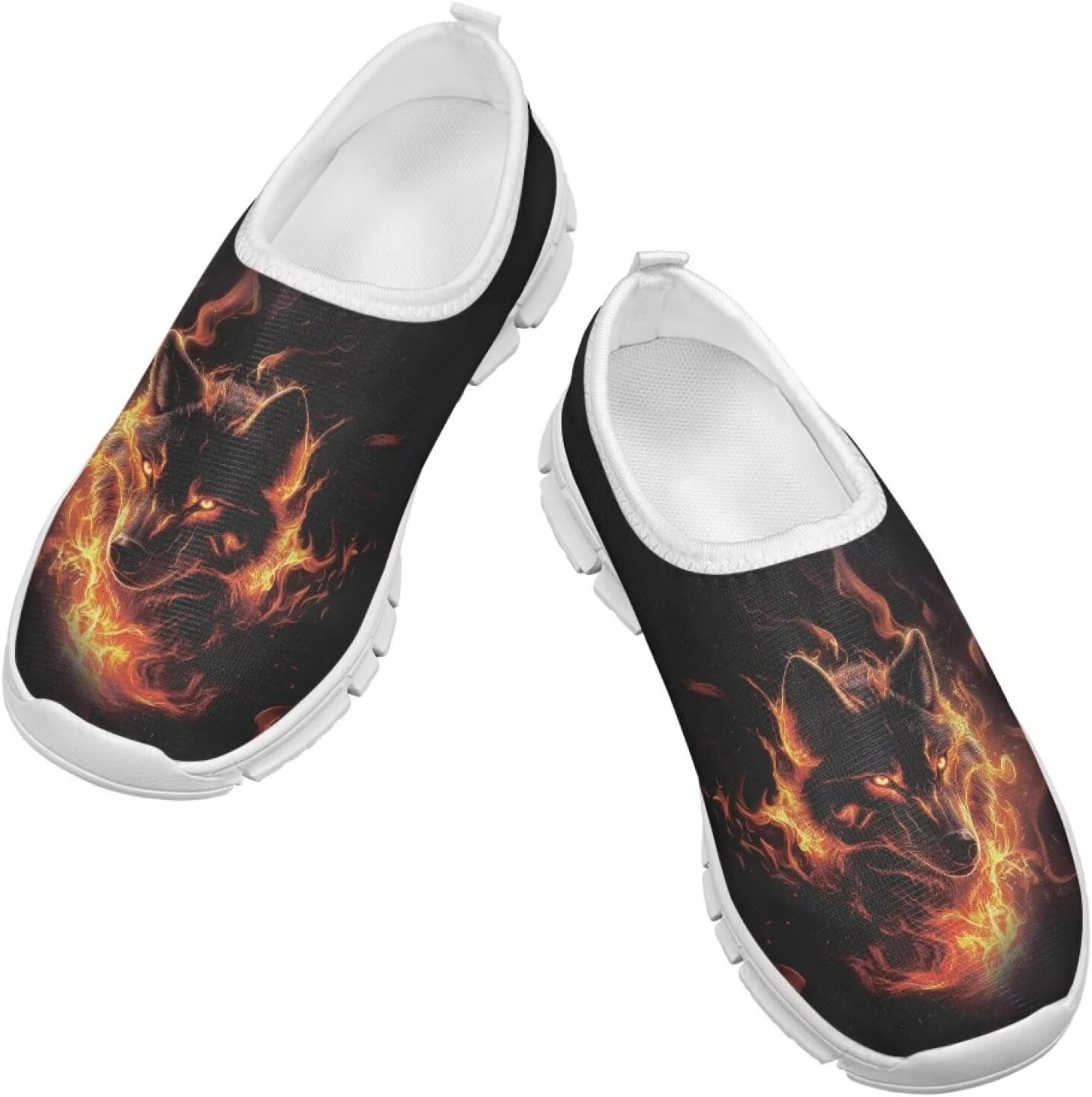 Детские слипоны, стильная обувь для мальчиков, удобные кроссовки для спортзала и тенниса Cugasmaru, Wolf Flames
Детские слипоны, стильная обувь для мальчиков, удобные кроссовки для спортзала и тенниса Cugasmaru, Wolf Flames