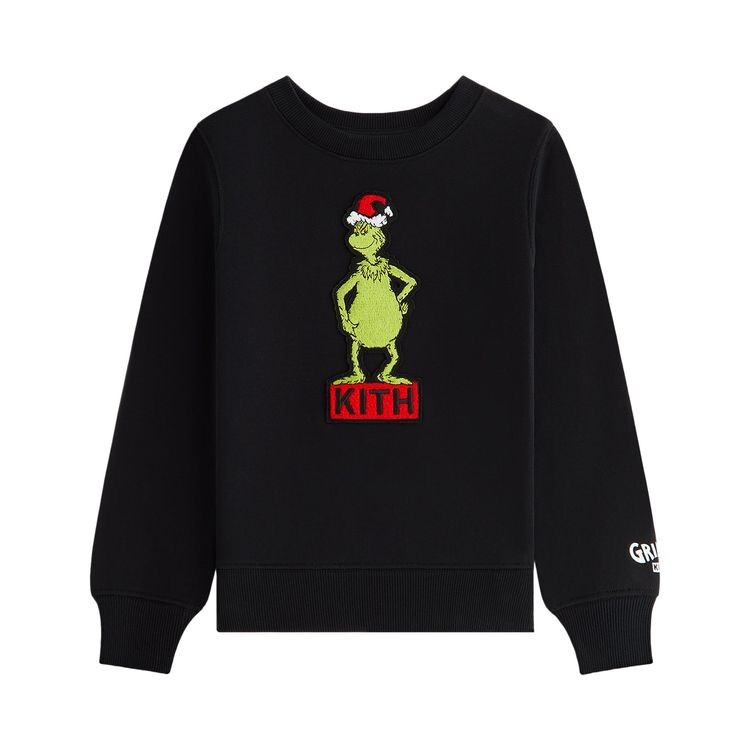 Толстовка Kith Kids x The Grinch Classic Standing Logo Crewneck Black, черный
Толстовка Kith Kids x The Grinch Classic Standing Logo Crewneck Black, черный