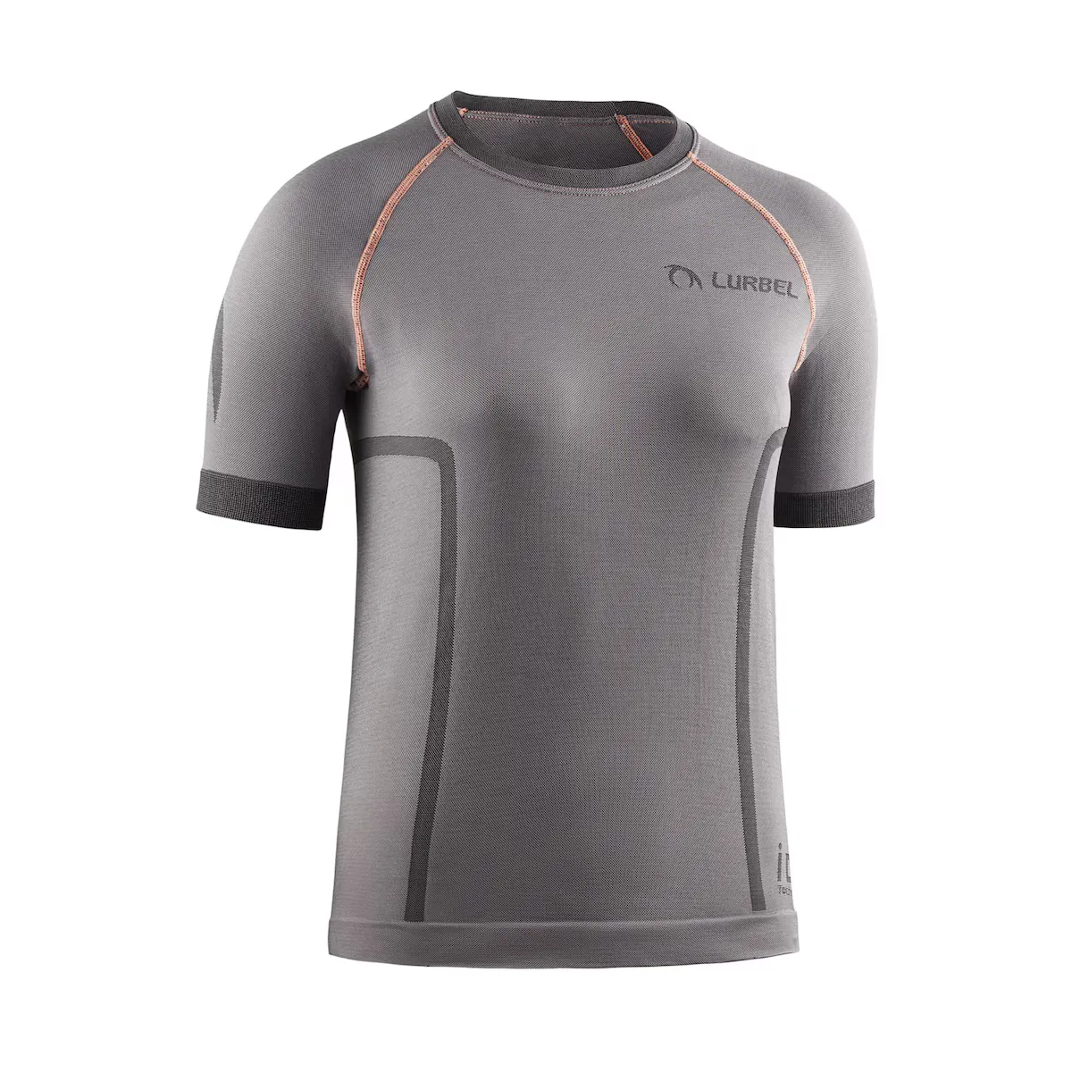 Футболка женская Lurbel Halo с короткими рукавами Mountain, серый 
Футболка женская Lurbel Halo с короткими рукавами Mountain, серый