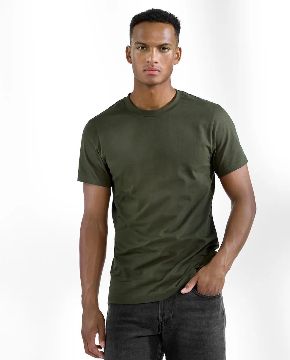 Мужская футболка с коротким рукавом из органического хлопка Bread & Boxers, темно-зеленый
Мужская футболка с коротким рукавом из органического хлопка Bread & Boxers, темно-зеленый
