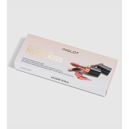 Набор для макияжа губ Nude Kiss Inglot
Набор для макияжа губ Nude Kiss Inglot