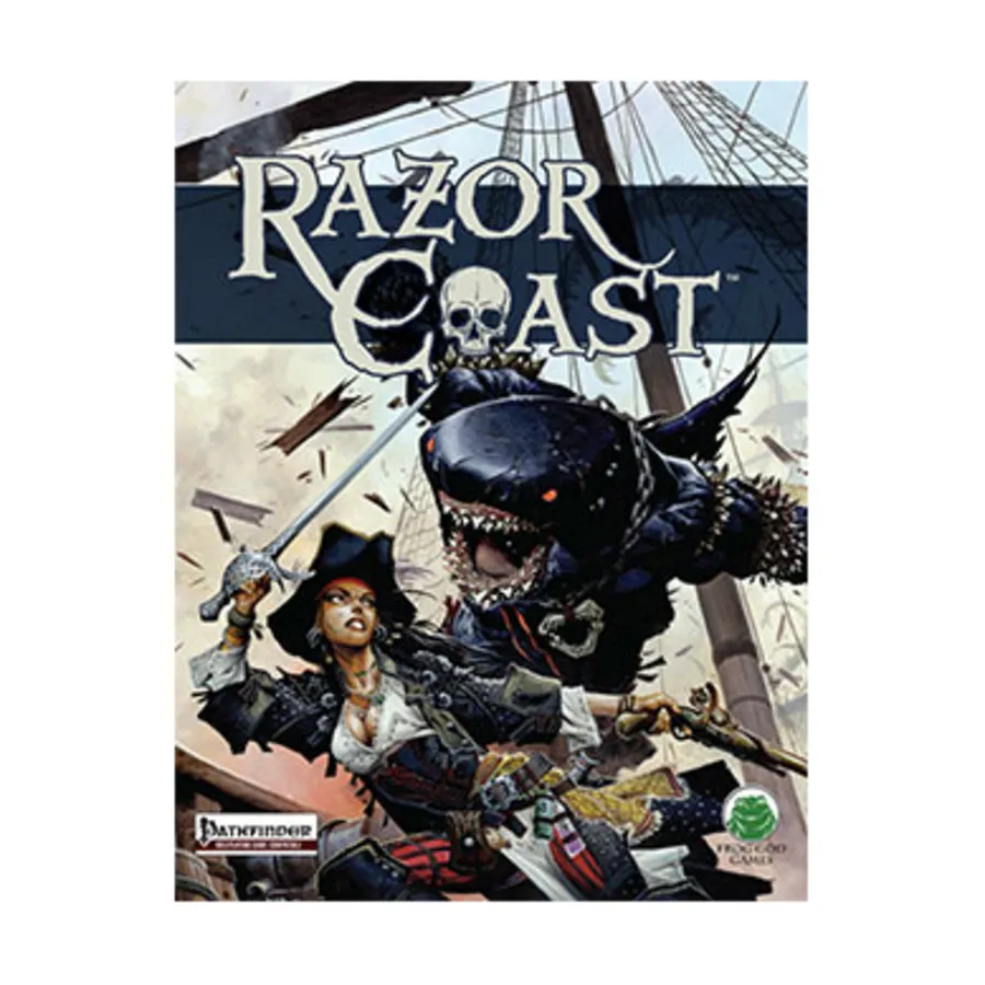 Razor Coast (w/PDF) (Limited Edition) (Pathfinder), Razor Coast (Pathfinder), твердый переплет
Razor Coast (w/PDF) (Limited Edition) (Pathfinder), Razor Coast (Pathfinder), твердый переплет