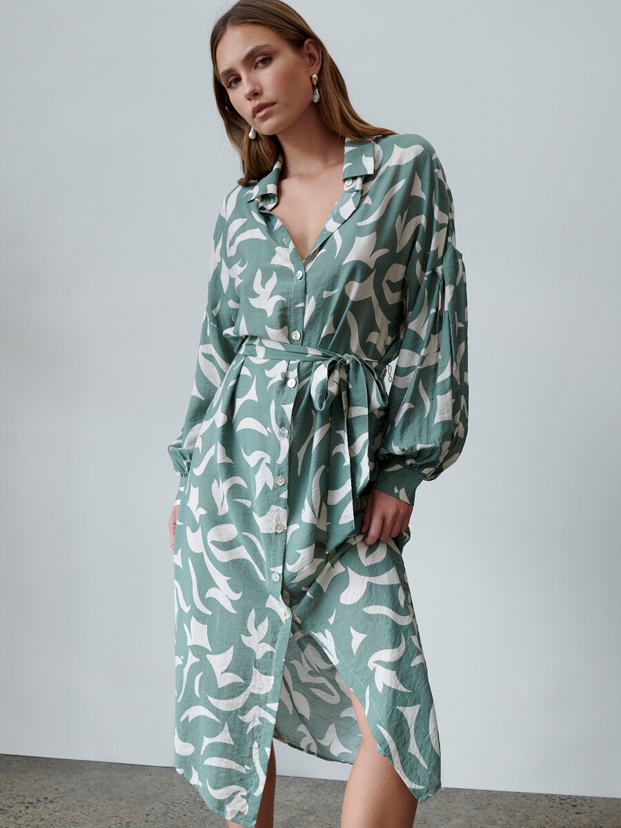 Платье-рубашка St MRLO Birmingham, Emerald
Платье-рубашка St MRLO Birmingham, Emerald