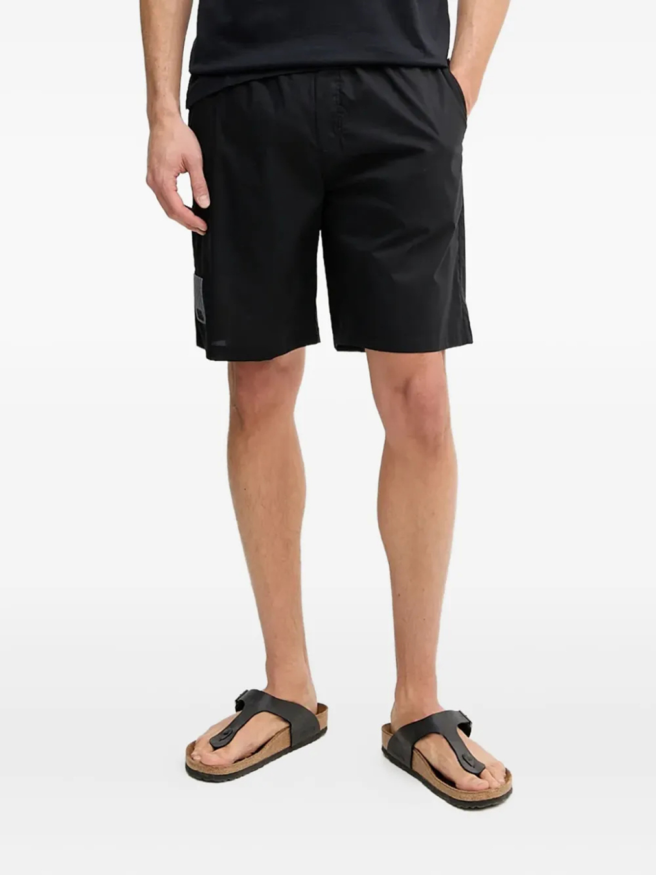 Эластичные шорты с аппликацией логотипа Karl Lagerfeld, черный
Эластичные шорты с аппликацией логотипа Karl Lagerfeld, черный