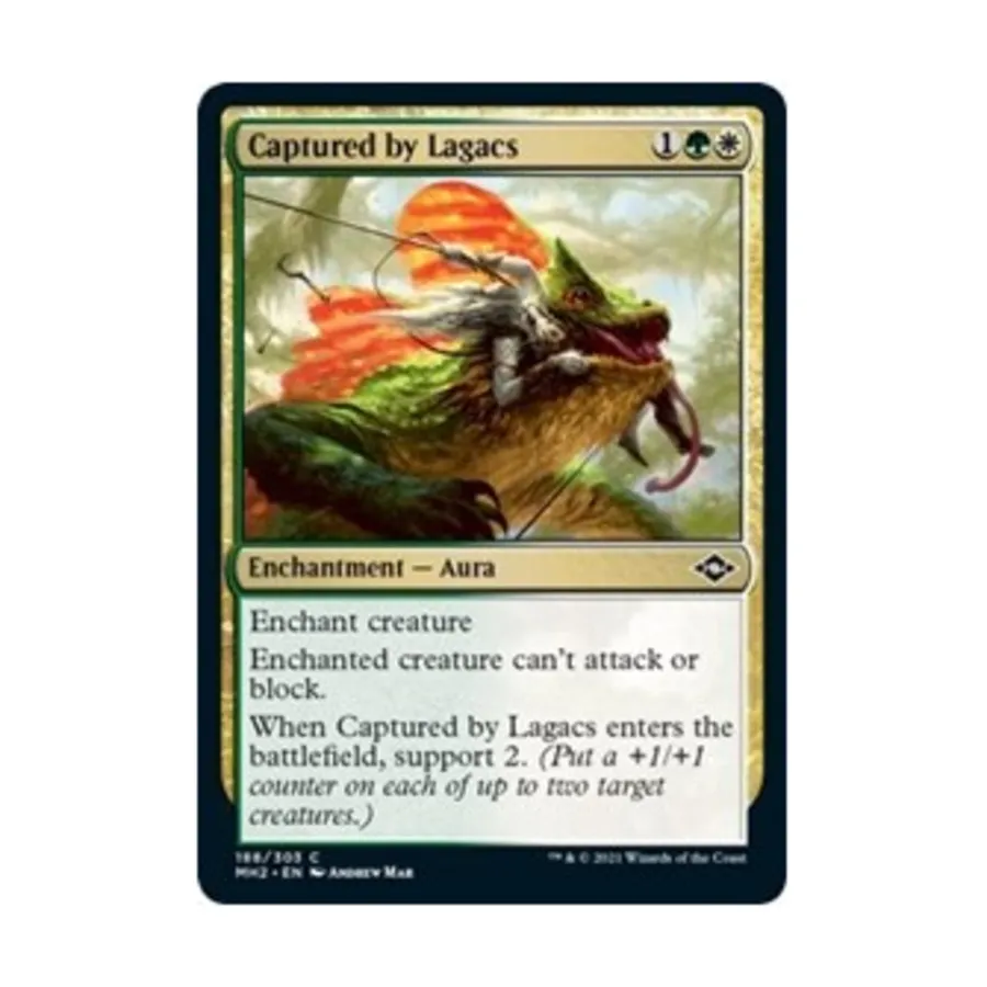 CCG В плену у Лагача (К), MTG - Modern Horizons 2
CCG В плену у Лагача (К), MTG - Modern Horizons 2