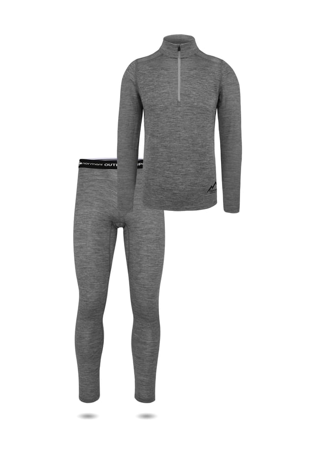 Рубашка с длинными рукавами и брюки из мериносовой шерсти Канберра/Сидней Normani, серый
Рубашка с длинными рукавами и брюки из мериносовой шерсти Канберра/Сидней Normani, серый