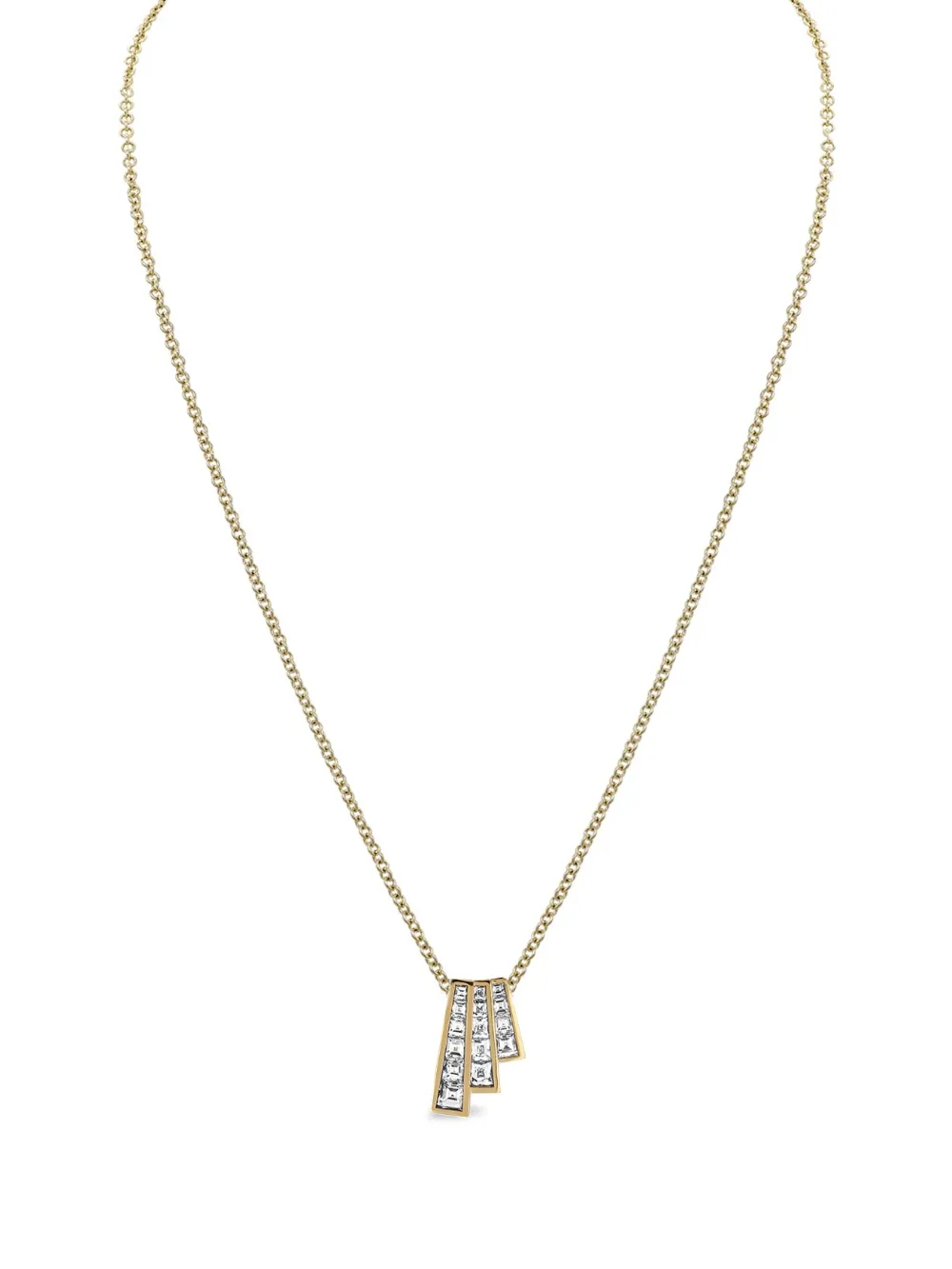 Колье Manhattan из желтого золота с бриллиантами Pragnell, золотой