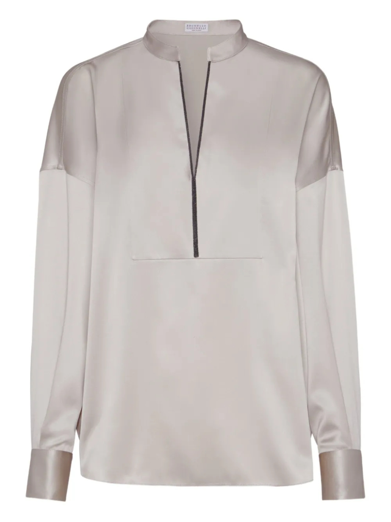 Brunello Cucinelli блузка с объемными рукавами, нейтральный
Brunello Cucinelli блузка с объемными рукавами, нейтральный