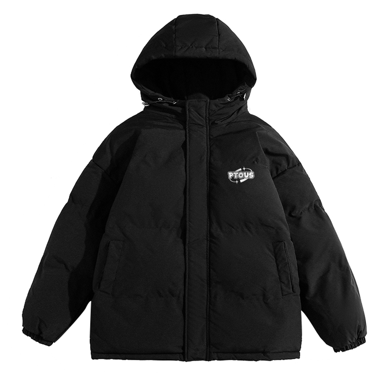 PUNCTILIOUS Пуховик Unisex, Black Hooded Placket
PUNCTILIOUS Пуховик Unisex, Black Hooded Placket