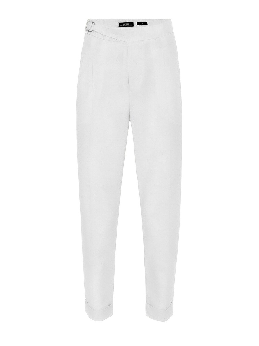 Зауженные брюки в складку спереди Antioch, белый
Зауженные брюки в складку спереди Antioch, белый